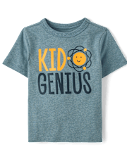 Baby And Toddler Boys Kid Genius Graphic Tee