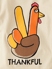Camiseta con gráfico Grateful para bebés y niños pequeños