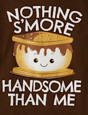 Baby And Toddler Boys S'more Handsome Graphic Tee