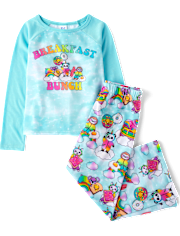 Girls Breakfast Bunch Pajamas