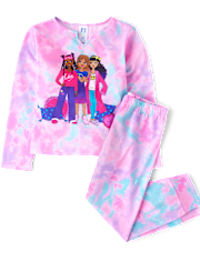 Girls Tie Dye Girl Pajamas