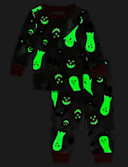 Unisex Baby And Toddler Matching Family Glow Halloween Snug Fit Cotton Pajamas