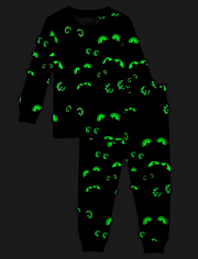 Baby And Toddler Glow Eyes Snug Fit Cotton Pajamas