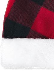 Kids Matching Family Plaid Santa Hat