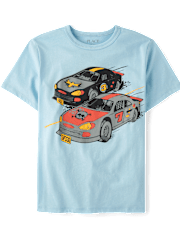 Boys Racecar Graphic Tee