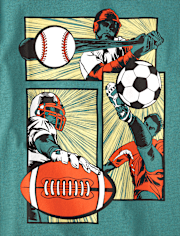 Boys Sports Graphic Tee