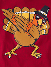 Boys Turkey Dab Graphic Tee