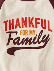 Unisex Baby And Toddler Matching Family Thankful Graphic Tee