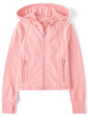 Girls Zip Up Hoodie