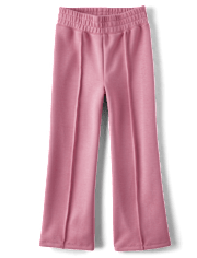 Girls Wide Leg Scuba Lounge Pants