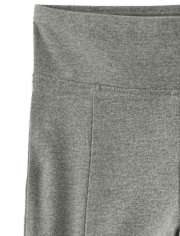 Leggings taille haute fendus pour filles