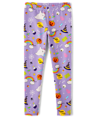 Girls Halloween Leggings