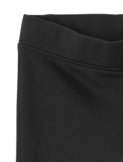 Girls Split Flare Ponte Knit Jeggings