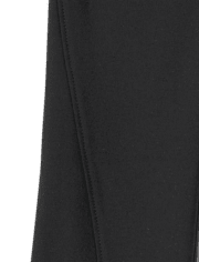 Girls Split Flare Ponte Knit Jeggings