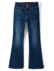 Jeans évasés pour filles