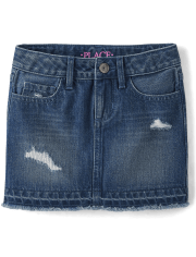 Girls Denim Skirt