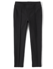 Jeggings Ponte con pliegues para niña