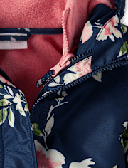 Veste 3 en 1 imprimée pour fille