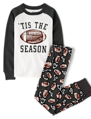 Garçons Famille assortie Soccer Snug Fit coton Pyjama