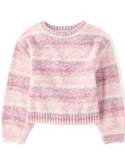 Girls Striped Sweater