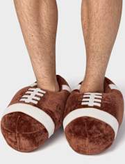Adult Matching Family Football Slippers