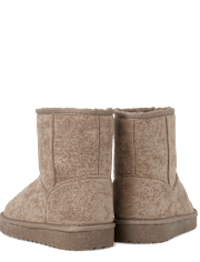 Bottes mi-hautes en peluche pour filles