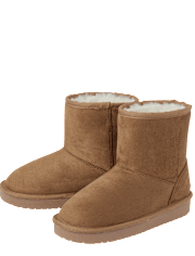 Girls Mid Teddy Boots