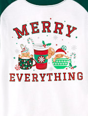 Kids Matching Family Hot Cocoa Mugs Snug Fit Cotton Pajamas