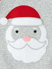 Baby And Toddler Santa Face Snug Fit Cotton Pajamas