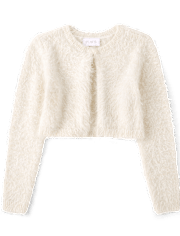 Girls Eyelash Cardigan