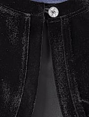 Girls Long Sleeve Velour Shrug BLACK The Children s Place CA