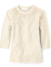 bébé et tout-petit, fille Paillettes Robe chandail