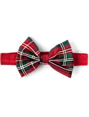 Baby And Toddler Girls Plaid Bow Headwrap
