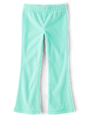 Girls Microfleece Flare Sweatpants