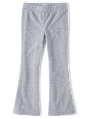 Girls Microfleece Flare Sweatpants