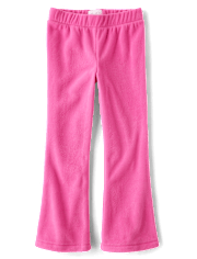 Girls Microfleece Flare Sweatpants