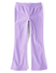 Girls Microfleece Flare Sweatpants