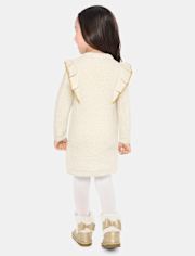 Baby And Toddler Girls Cable Knit Sweater Dress