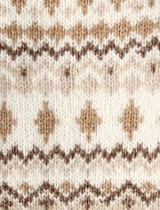 Toddler Girls Mommy And Me Fairisle Sweater Dress