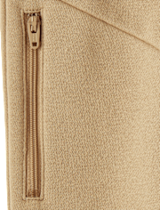 Pantalon de jogging en polaire de qualité supérieure avec fermeture éclair latérale pour garçon