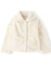 Girls Faux Fur Jacket