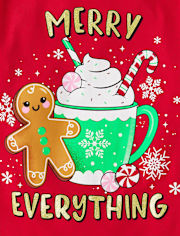 Camisetas estampadas Niña Merry Everything