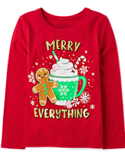 Camisetas estampadas Niña Merry Everything