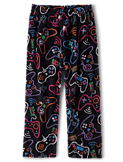Pantalon de pyjama micromolleton Fille Gamer