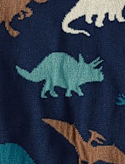 Baby And Toddler Boys Dino Sweater