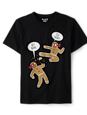 Camisetas estampadas Gingerbread Ninja para niños