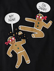 Boys Gingerbread Ninja Graphic Tee