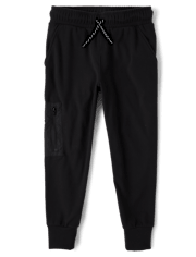 Boys Zip Pocket Jogger Pants