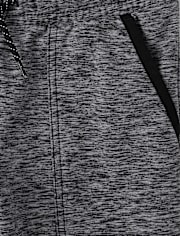 Boys Cozy Active Marl Jogger Pants