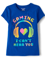 Girls Gamer Graphic Tee